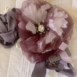 Boutique Purple Wedding Sash